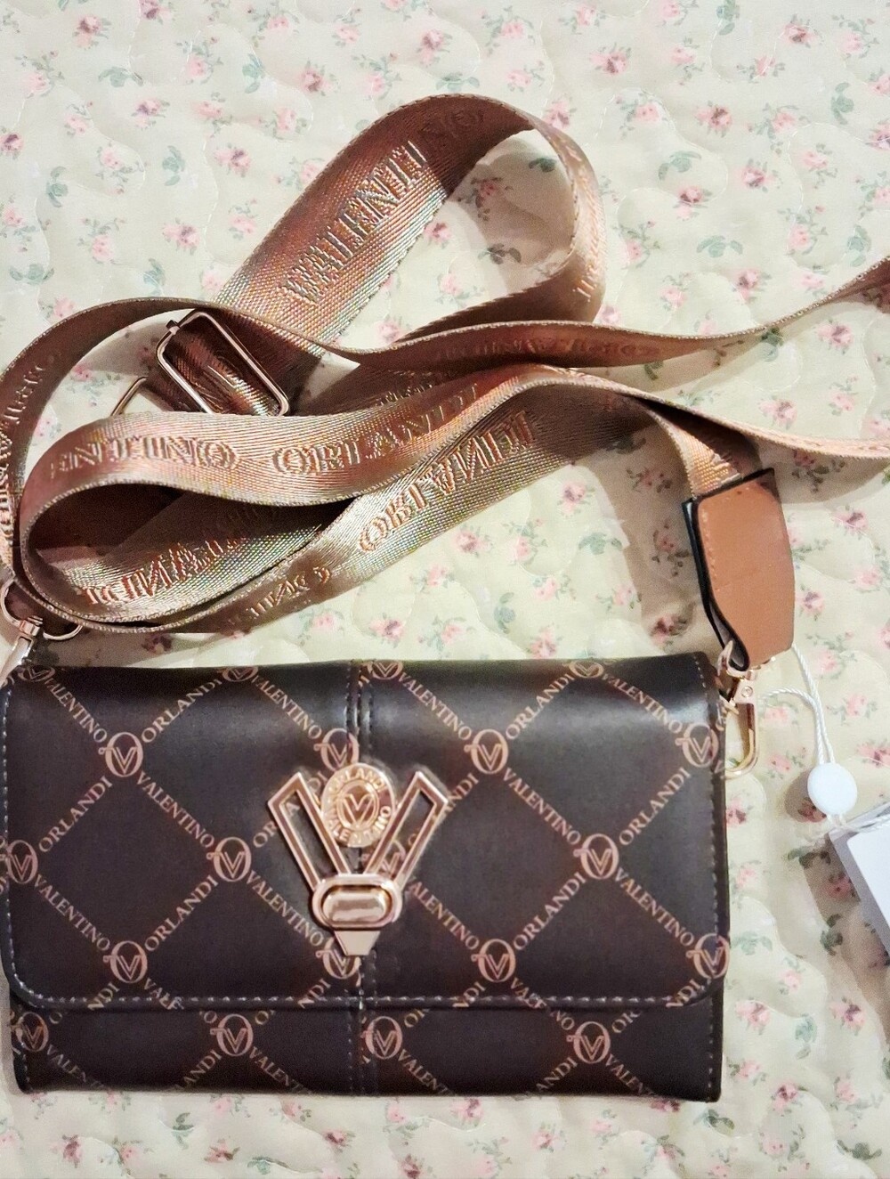Valentino Orlandi Signature Logo Crossbody Bag – NWT